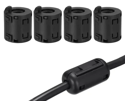 Ferritringkerne 4 Stk., 16x32,5x40 mm, EMI-Filter für Kabel