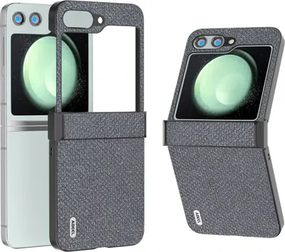 Produktbild von König Design Hülle kompatibel mit Samsung Galaxy Z Flip5 Kunststoff Soft Handyhülle - Handy Case Schwarz