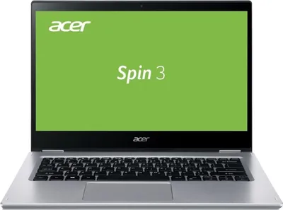 Produktbild von Acer Spin 3 SP314-54N - Flip-Design, Core i3-1005G1, 4GB RAM, 128GB SSD, Win10 Pro