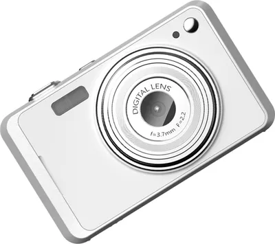Obrázok produktu pre Digitálna kamera Fockety 64 MP, 16x zoom, 4K vlogovacia kamera s 2,88-palcovou obrazovkou a automatickým zaostrovaním, digitálna videokamera pre začiatočníkov, tínedžerov, dospelých, fotografovanie na cestách (biela)