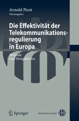 Produktbild von Effektivität der Telekommunikationsregulierung in Europa