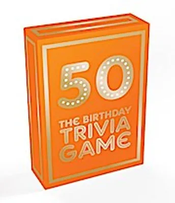 Produktbild von 50 - The Birthday Trivia Game