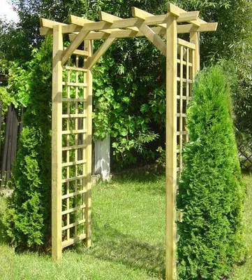 Produktbild von Pergola Lobata - Abmessung: 150 x 90 x 220 cm (B x T x H)