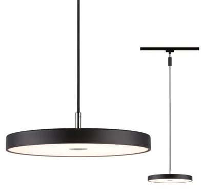 Produktbild von URail Pendel 3-Step-Dim Hildor  850lm 15W 3000K dimmbar 230V Schwarz matt