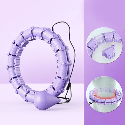 Imagen del producto de Aro Hula-Hoop inteligente. Apto para tallas de cintura de hasta 127 cm