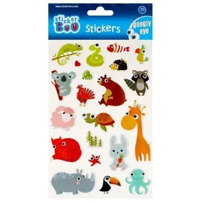 Obrázok produktu pre Naklejki Sticker BOO Zwierzątka