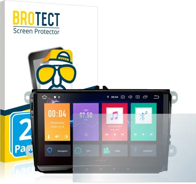 Produktbild von 2x BROTECT Schutzfolie für Xtrons PBE90MTVL Displayschutz Displayschutzfolie Folie Matt Entspiegelungsfolie