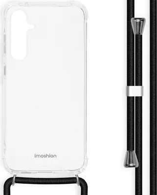 Image de imoshion Coque arrière transparente avec cordon pour Samsung Galaxy S23 FE - Noir