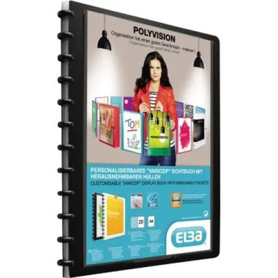 Zdjęcie produktu dla Oxford Ringmappe polyvision mit vario-zipp-Prinzip 20 Hüllen
