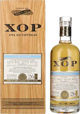Produktbild von Douglas Laing XOP Bruichladdich 26 Years Old Single Cask Malt 1991 48% Vol. 0,7l in Holzkiste