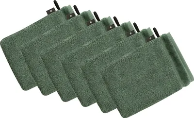 Produktbild von 6er Pack Waschhandschuh Pure von der Marke Vossen 22 x 16 cm