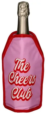 Produktbild von Gift Company Kühlmanschette Weinkühler Froid The Cheers Club Rosa