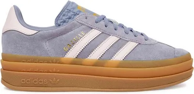 Produktbild von Adidas Gazelle Bold J In Grey Pink For Youth – 4 UK - 36 2/3 EU - 4.5 US / Grey Pink