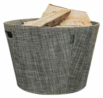 Produktbild von Aduro | Proline Holzkorb aus PET | khaki melange | Ø 45cm
