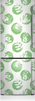 Produktbild von Kühlschrankmagnete Kühlschrank Magnetfolie Magnete Küche 60x205 cm - Pflanzen in Punkten