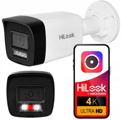 Produktbild von HiLook by Hikvision 4K IP Kamera mit Mikrofon und Lautsprecher