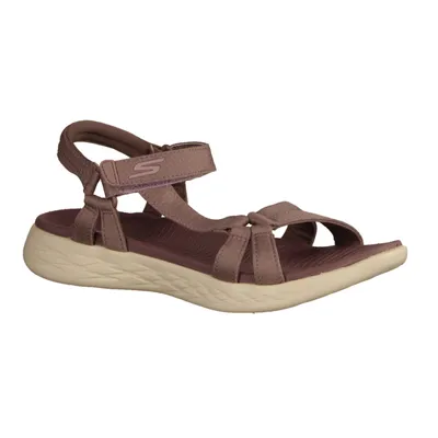 Zdjęcie produktu dla Skechers On The Go 15316-LTMV sandały, damskie, fioletowy, tekstylny, NOWOŚĆ - sandały damskie, wielokolorowe