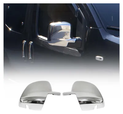Produktbild von Spiegelkappen Spiegelabdeckung für Peugeot Bipper 2008-2014 Edelstahl Silber, KI-generiertes Bild