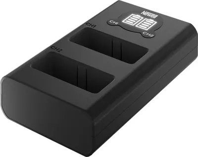 Zdjęcie produktu dla Ładowarka dwukanałowa Newell DL-USB-C do akumulatorów LP-E8 do Canon