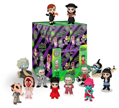 Zdjęcie produktu dla Beetlejuice Mystery Minis Minifiguren PDQ 5 cm Display (12)