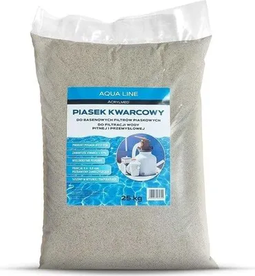 Produktbild von Acrylmed Quarzsand für Schwimmbadfilter 25 kg