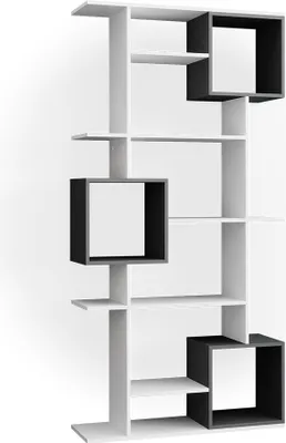 Obrázek produktu pro Vicco Dělicí stěna Cube, 92 x 187.7 cm, Bílá/Antracit