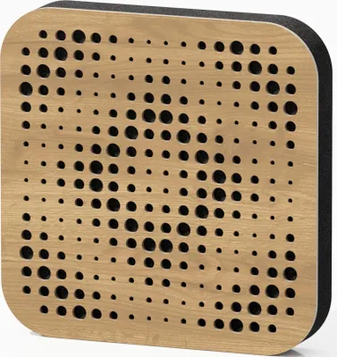 Immagine prodotto di confezione da 8 - Mini pannello acustico fonoassorbente diffuso | 23 x 23 cm | Colore: (rovere, ELYSIUM)