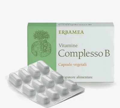 Immagine prodotto di Vitamine Complesso B 24 Capsule Vegetali