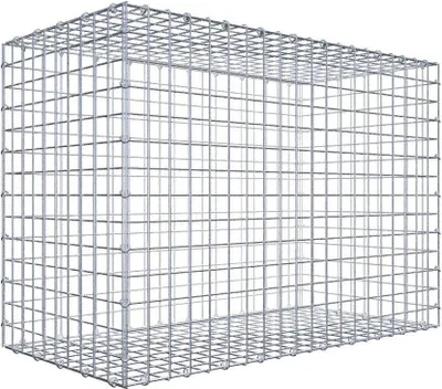 Produktbild von Gabione 100 cm x 70 cm x 50 cm (L x H x T), Maschenweite 5 cm x 5 cm, C-Ring