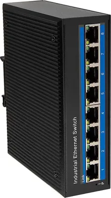 Produktbild von LogiLink NS203P - Switch 8-Port Gigabit Ethernet PoE - Switch - 1 Gbps