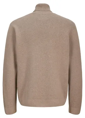 Immagine prodotto di JACK & JONES Jprblamilano, maglia a coste con collo alto e dettaglio a punto