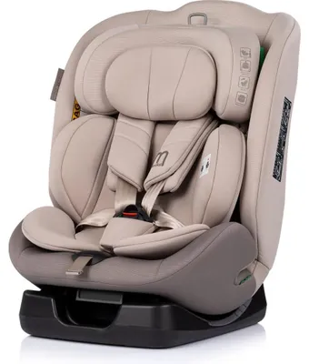 Productafbeelding van Chipolino kinderzitje Mondial i-Size (40-150 cm) met verstelbare rugleuning, hoofdsteun en gordels, kleur beige
