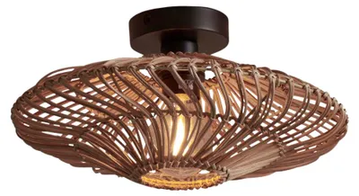 Produktbild von GOOD&MOJO Deckenlampe Zanzibar flach S Weiß