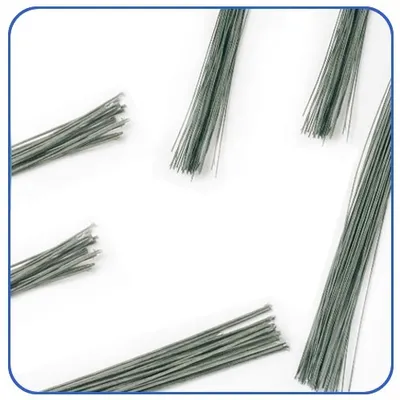 Produktbild von Culpitt Blumendraht Dunkelgrün 50Stk. 0,3mm
