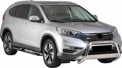 Produktbild von Edelstahl Seitenschweller Schwellerrohre für Honda CR-V 2016-2018 Schwarz