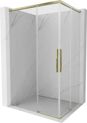 Produktbild von Mexen Rox Duschkabine Schiebetür 90 x 70 cm, transparent, Chrom - 8C2-090-070-01-00