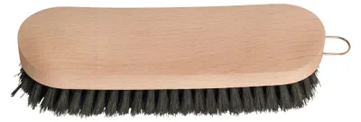 Produktbild von haug bürsten - Kleiderbürste aus Holz - mit schwarzen Kunstborsten und praktischem Aufhänger - 568