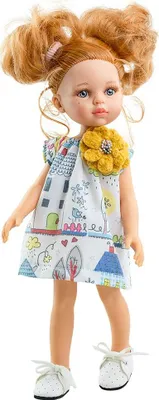 Immagine prodotto di Bambola Paola Reina Amigas Dasha con codini 32 cm baby doll