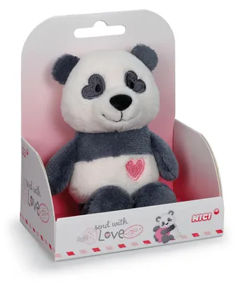 Produktbild von NICI Plüschpanda „Love“ in einer Geschenkbox, 12 cm