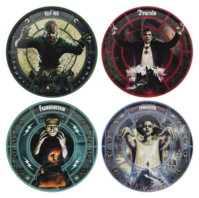 Image de Lot de 4 dessous de verre Universal Monsters