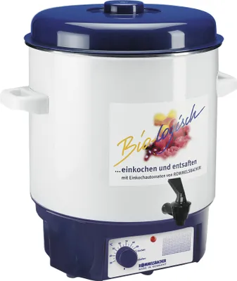 Produktbild von Einkochautomat KA 1801, 2-Schicht Emaillierung, 27 Liter, stufenlose Temperaturregelung, Ablaufhahn, 1800 Watt