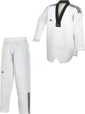Produktbild von AdiClub, Taekwondo Anzug schwarzes  Rever 150