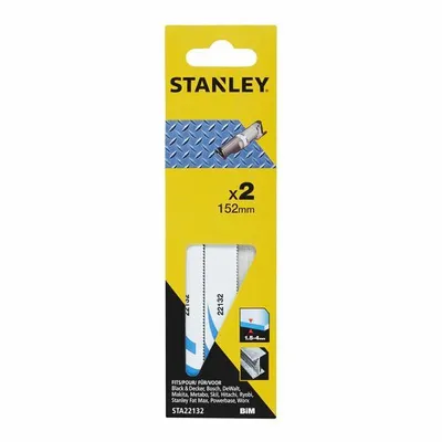 Immagine prodotto di Set 2 Lame Per Seghe A Gattuccio Per Metallo - mm.152x1.4 fine (STA22132)