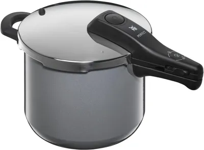 Produktbild von WMF Fusiontec Perfect Schnellkochtopf, 22 cm, 6,5 l, Platinum 3201112872 4000530744692