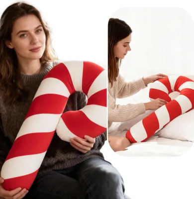 Produktbild von Weihnachtskissen – Zuckerstange – Dekorative Verzierung 35X57 Weihnachten
