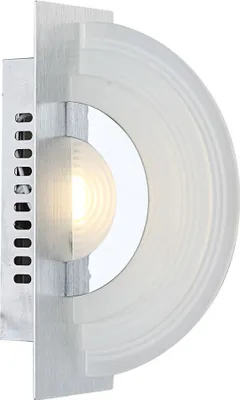 Produktbild von LED Wandleuchte, Chrom, Glas, L 20 cm