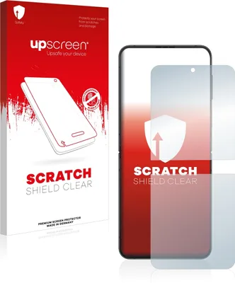 Produktbild von upscreen Schutzfolie für Samsung Galaxy Z Flip 4 Displayschutz Displayschutzfolie Folie Klar Transparent