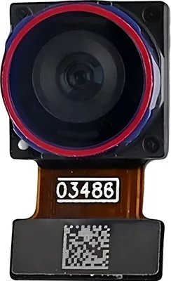 Produktbild von Clappio, Xiaomi Redmi Note 14 5G Ultraweitwinkel Rückkamera 8MP, Schwarz / Rot