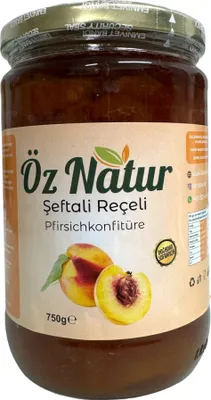 Produktbild von Öz Natur | Pfirsich Konfitüre Türkischer Art 750g