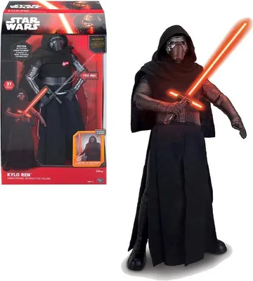 Produktbild von Große interaktive Star Wars Kylo Ren Figur 43 cm